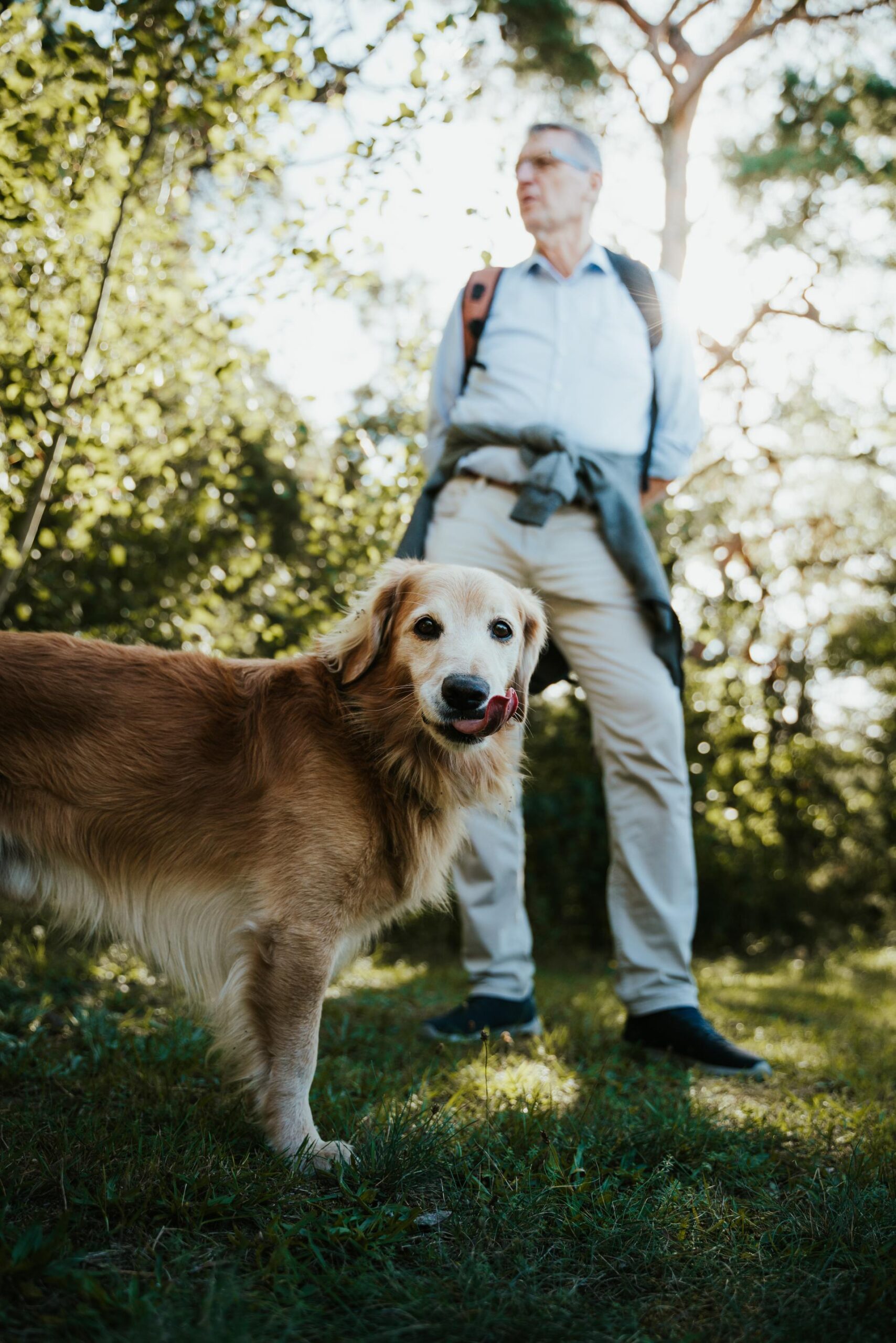 Person mit hund (2)
