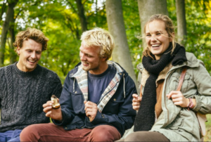 Wandern mit freunden