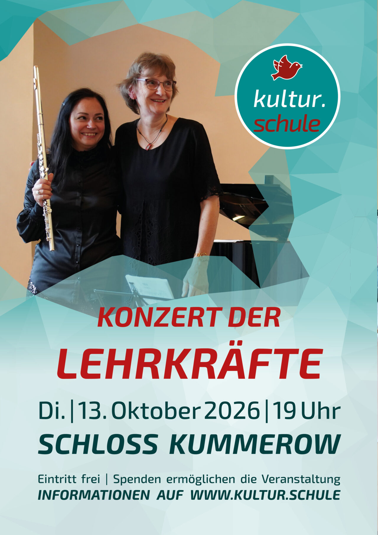 Konzert der Lehrkräfte im Schloss Kummerow