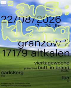 AUS:KLANG Hoffest Granzow 2