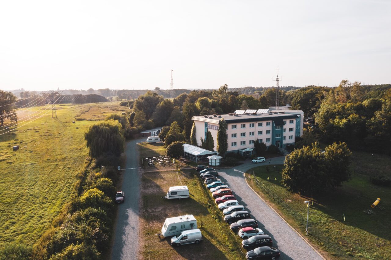 Caravanstellplatz am Hotel am Tierpark