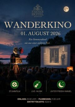 Wanderkino Zugast im Farmer Hotel Basedow